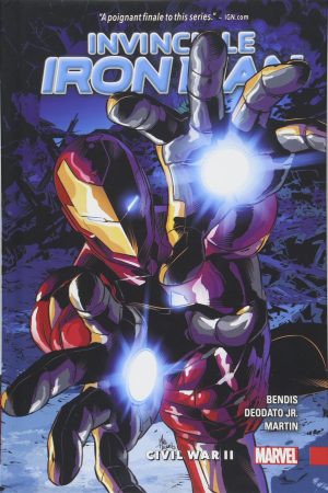 Invincible Iron Man: Civil War II cover