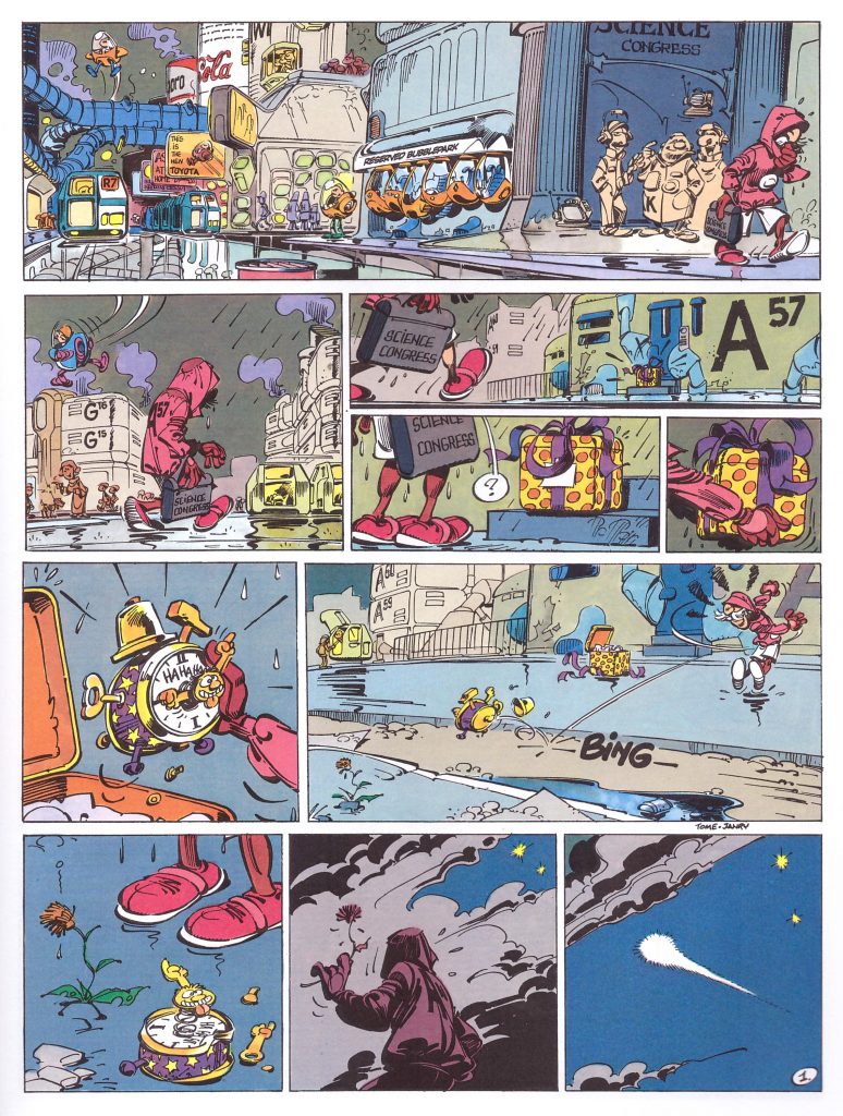 Spirou and Fantasio: The Clockmaker and the Comet | Slings & Arrows