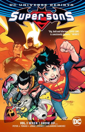 Super Sons Vol. 1: When I Grow Up cover