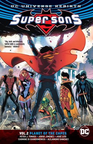 Super Sons Vol. 2: Planet of the Capes cover