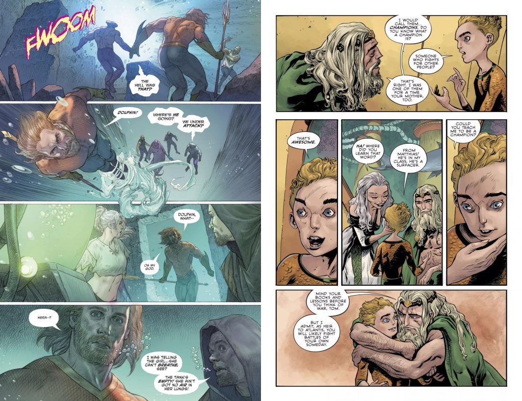 Aquaman V5 The Crown Comes Down review
