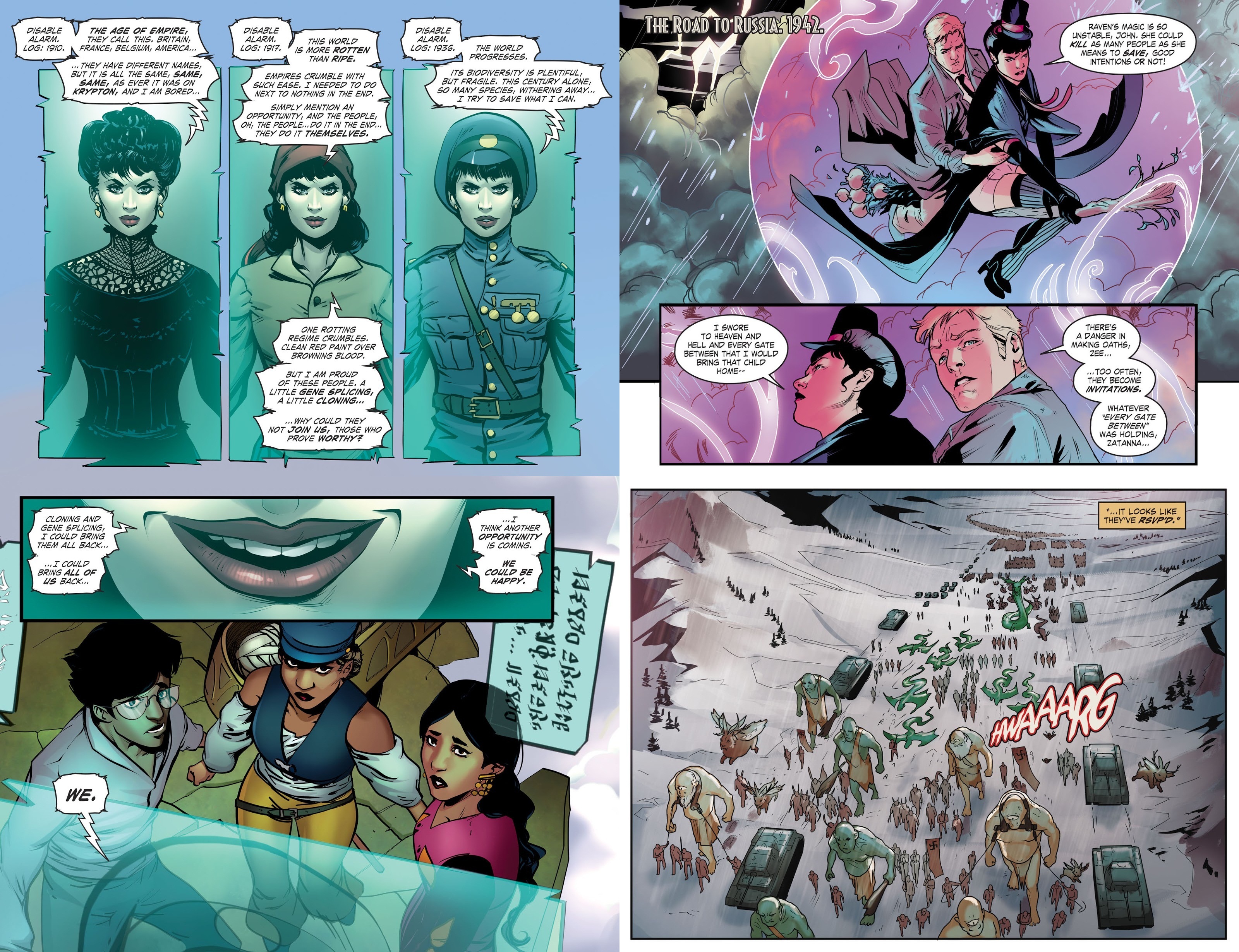 DC Comics Bombshells 6 War Stories review