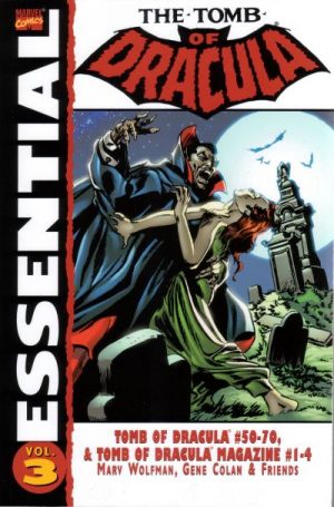 Essential Tomb of Dracula Volume 3 cover