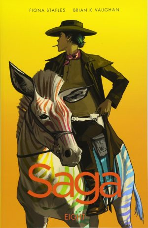 Saga Volume Eight cover