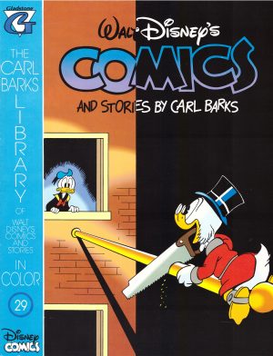 Walt Disney’s Comics and Stories by Carl Barks No. 29 cover