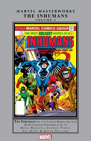 Marvel Masterworks: The Inhumans Volume Two cover