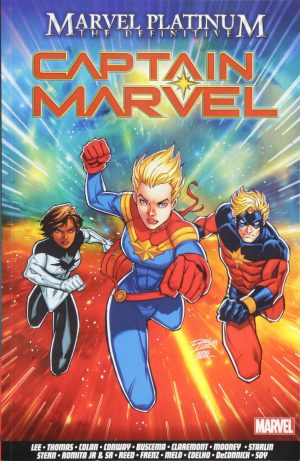 Marvel Platinum: The Definitive Captain Marvel cover