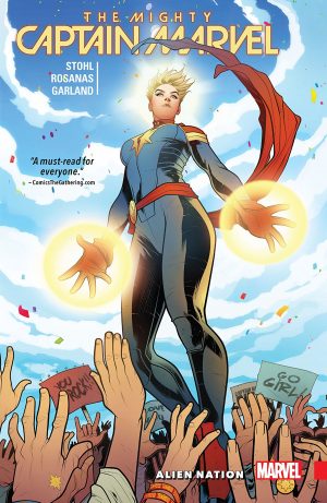 The Mighty Captain Marvel Vol. 1: Alien Nation cover