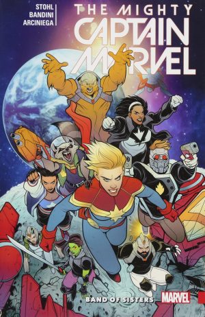 The Mighty Captain Marvel Vol. 2: Band of Sisters cover