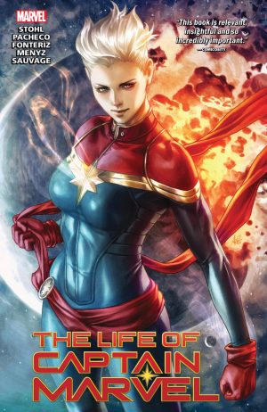 The Life of Captain Marvel + ' cover'