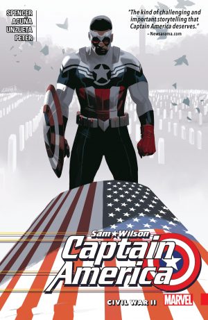 Sam Wilson Captain America Vol. 3: Civil War II cover