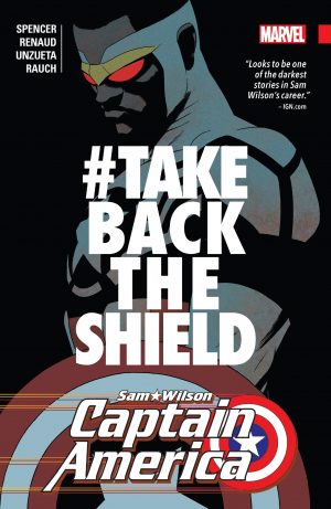 Sam Wilson Captain America Vol. 4: #TakeBackTheShield cover
