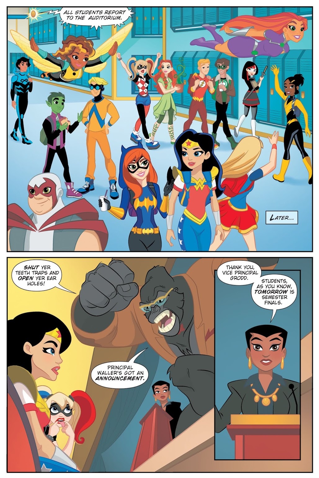 DC Superhero Girls Finals Crisis