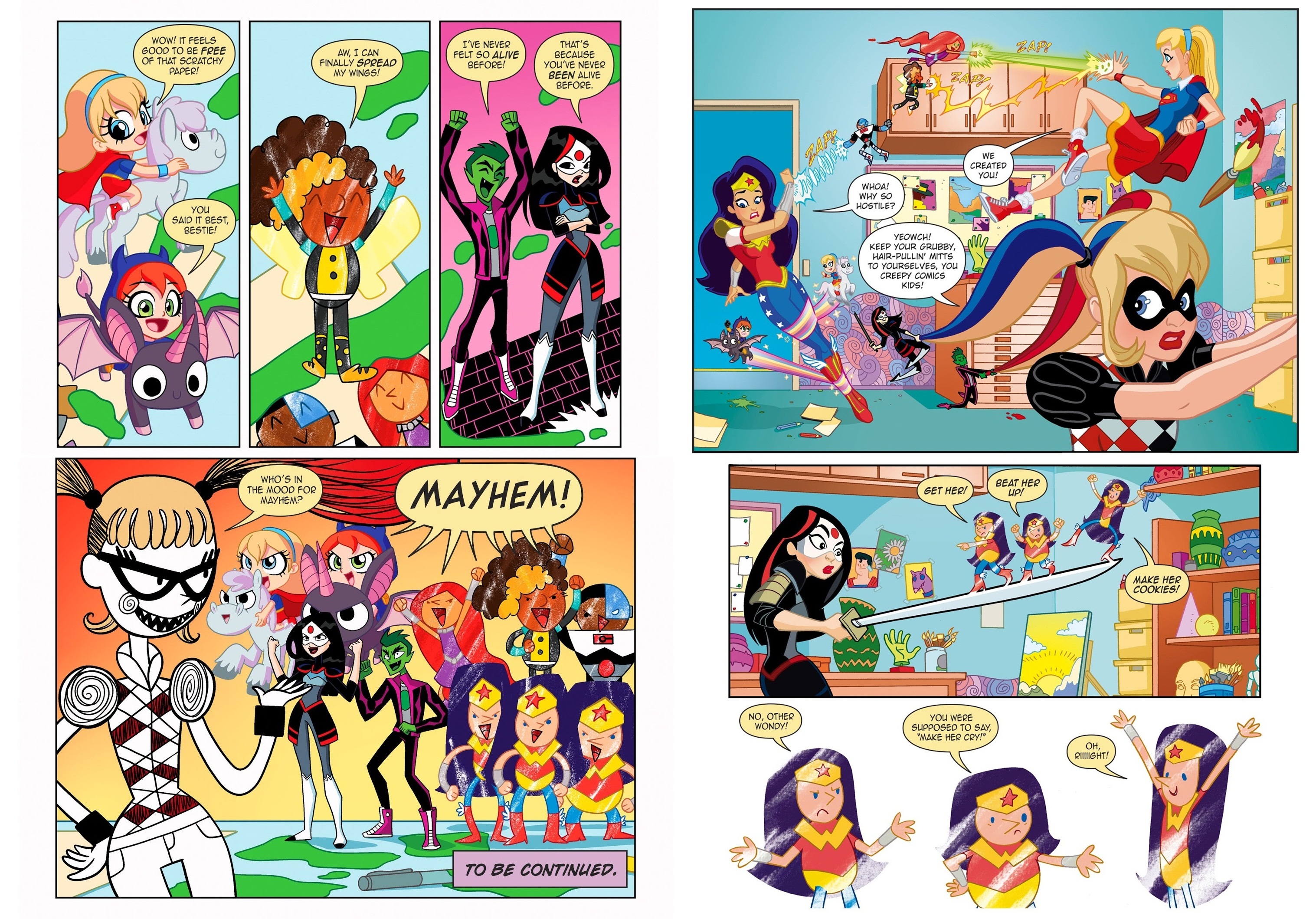 DC Superhero Girls Out of the Bottle review