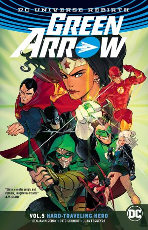 Green Arrow Vol. 5: Hard-Traveling Hero cover