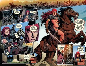 Red Sonja Queen of Plagues review