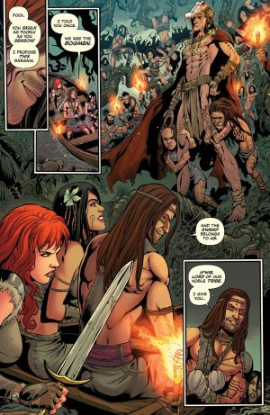 Red Sonja The Art of Blood and Fire review