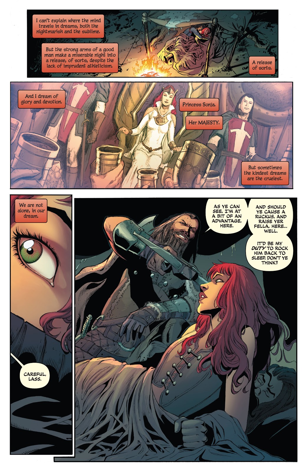 Red Sonja The Forgiving of Monsters review