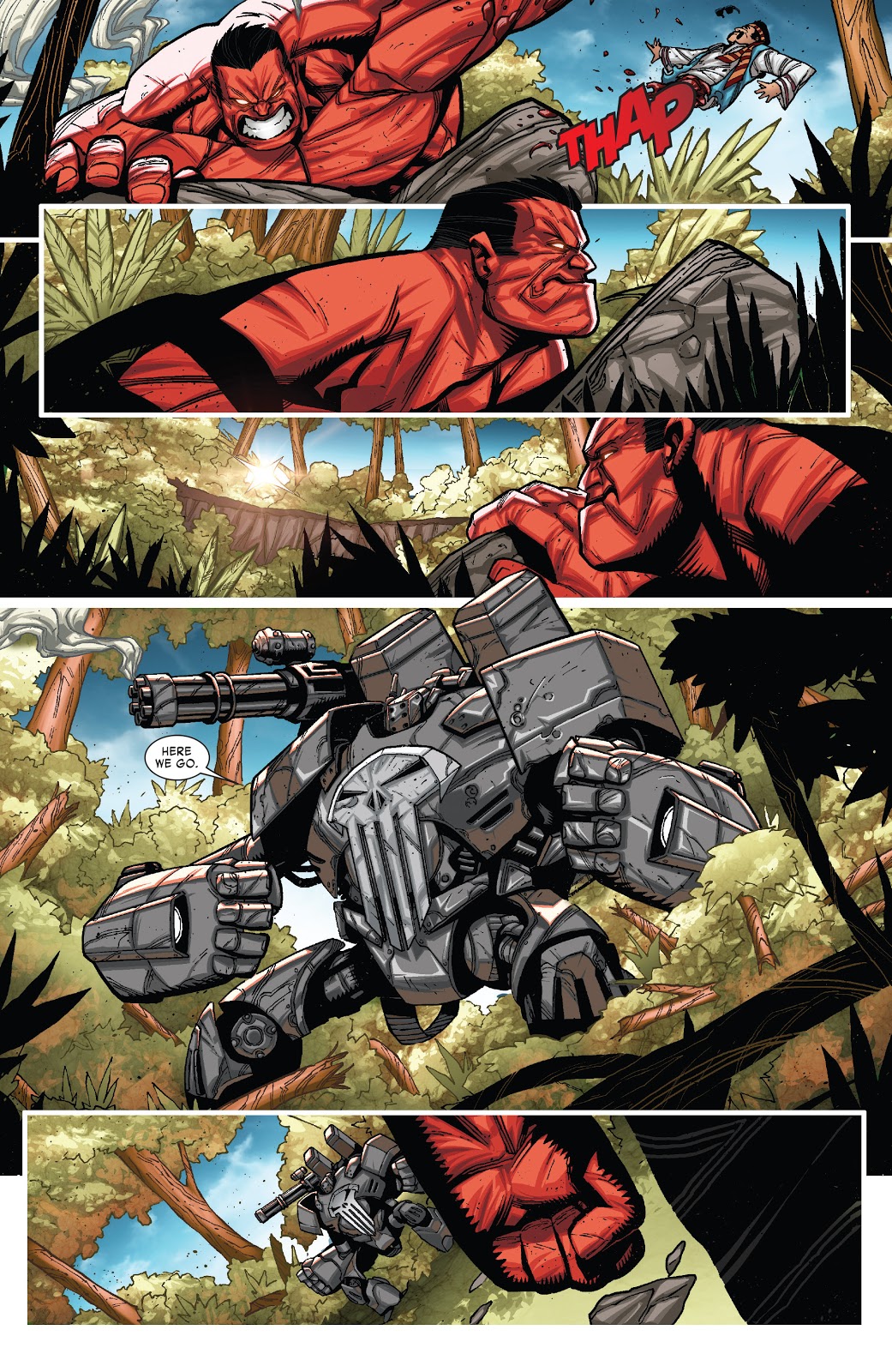 Thunderbolts Punisher vs the Thunderbolts review