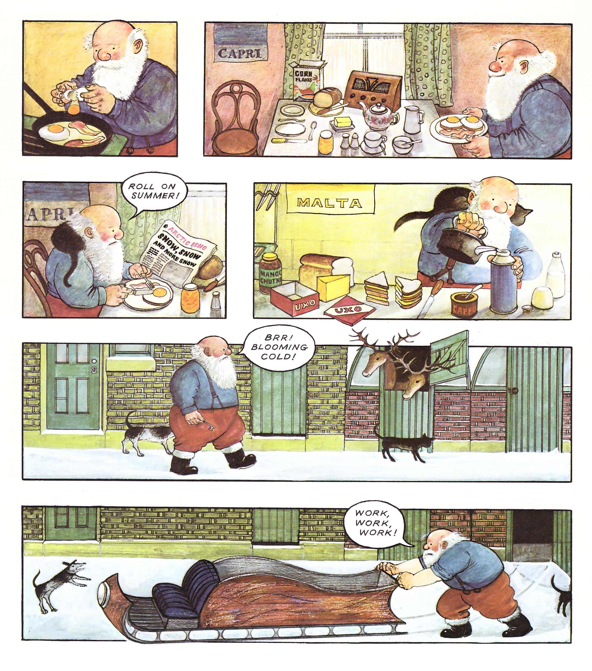 Father Christmas graphic novel review