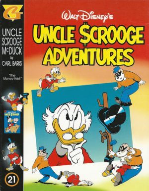 Uncle Scrooge Adventures by Carl Barks in Color 21 cover