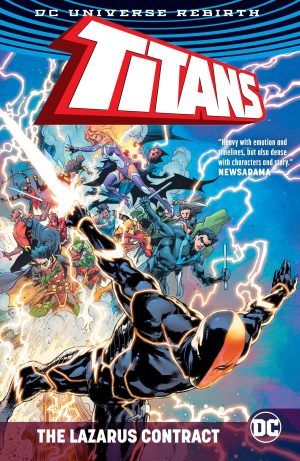 Titans: The Lazarus Contract cover
