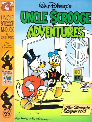Uncle Scrooge Adventures by Carl Barks in Color 23 cover