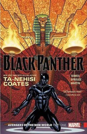 Black Panther: Avengers of the New World Part One cover