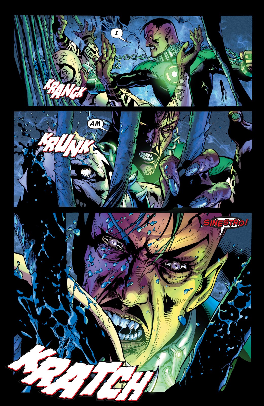 Green Lantern Revenge of Black Hand review
