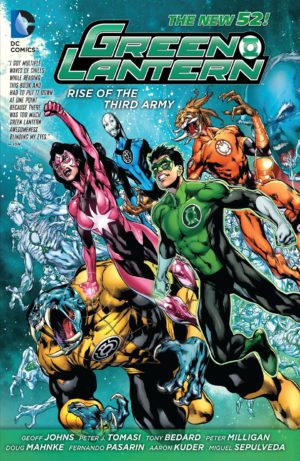 Green Lantern: Rise of the Third Army cover