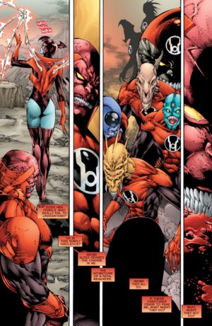 Red Lanterns V1 Blood and Rage review