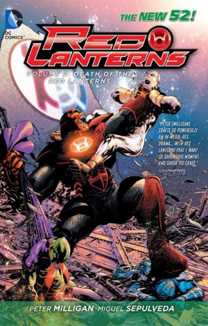 Red Lanterns Vol. 2: Death of the Red Lanterns cover