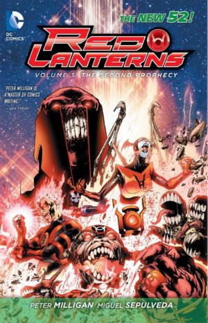 Red Lanterns Vol. 3: The Second Prophecy cover
