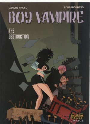 Boy Vampire 3: The Destruction cover