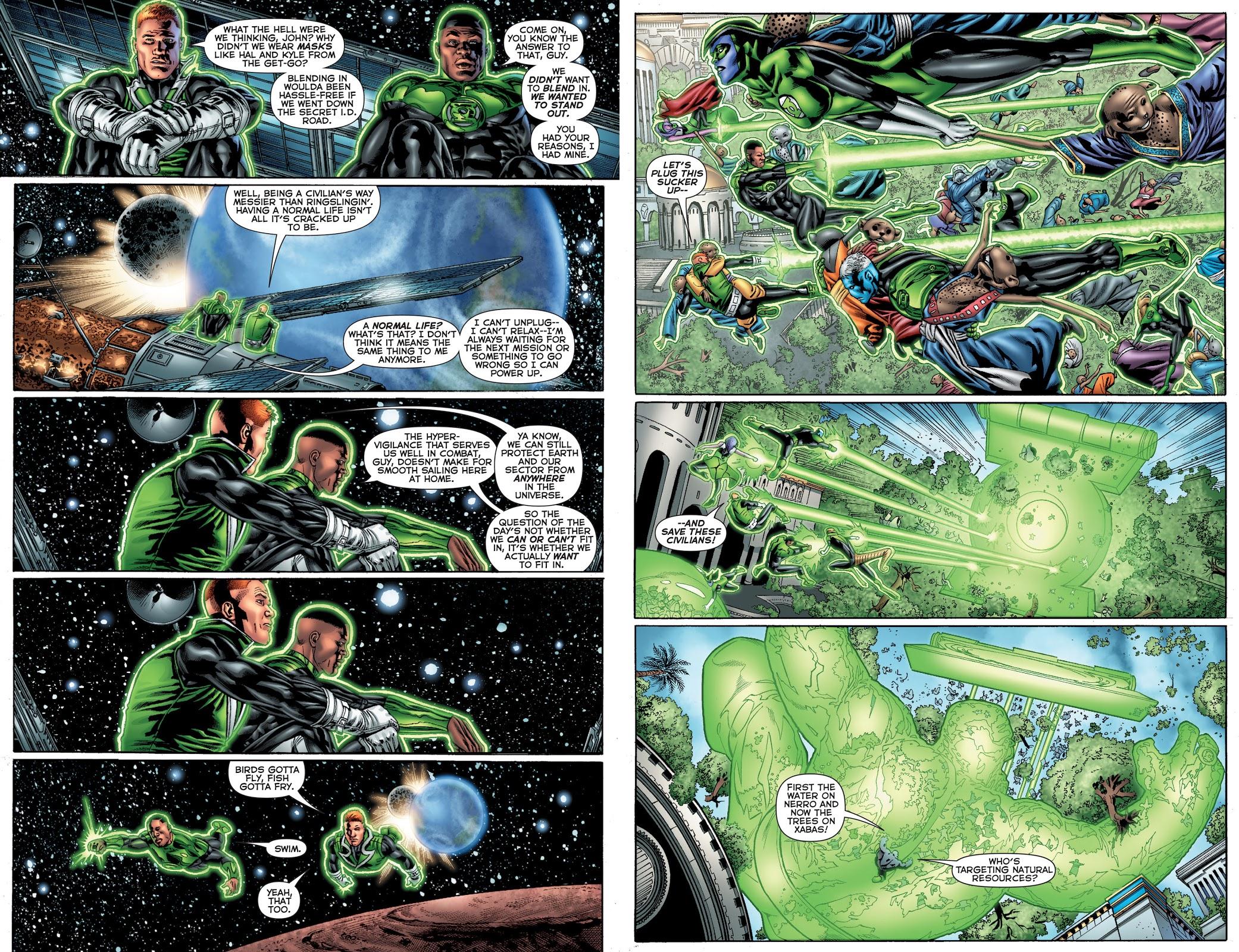 Green Lantern Corps V1 Fearsome review