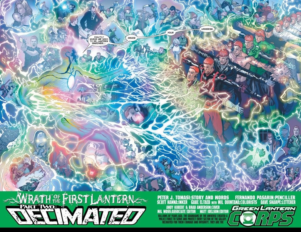 Green Lantern Corps V3 Willpower review