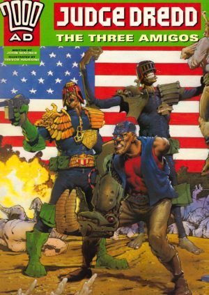 Judge Dredd: The Three Amigos cover