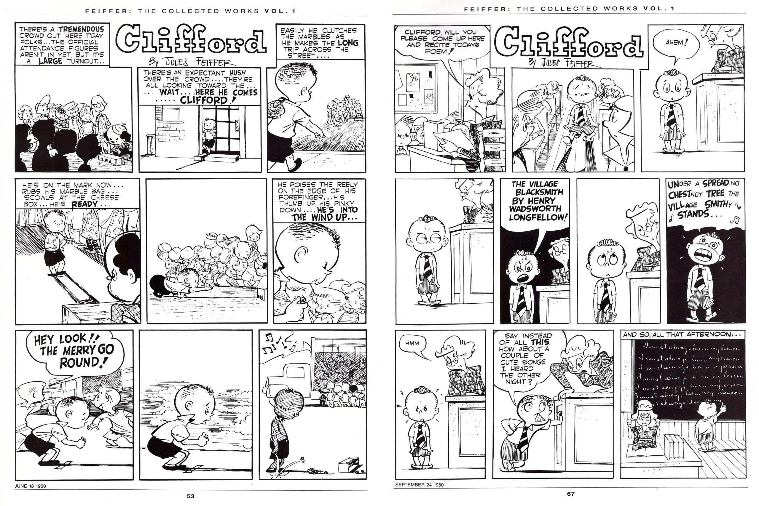 Feiffer the Collected Works Clifford review