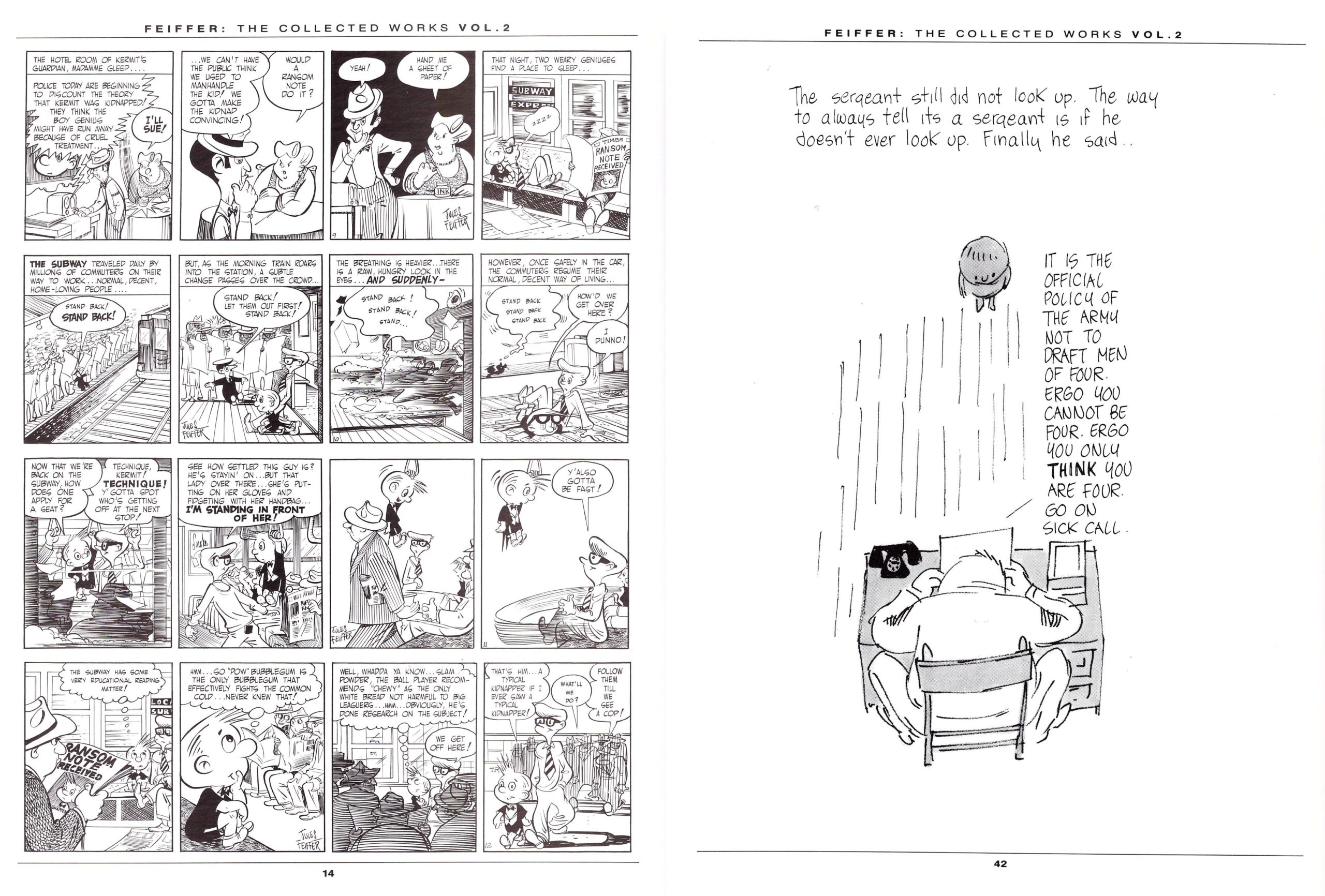 Feiffer the Collected Works Munro review