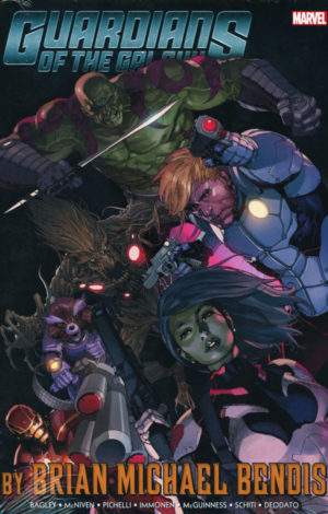 Guardians of the Galaxy by Brian Michael Bendis Omnibus cover