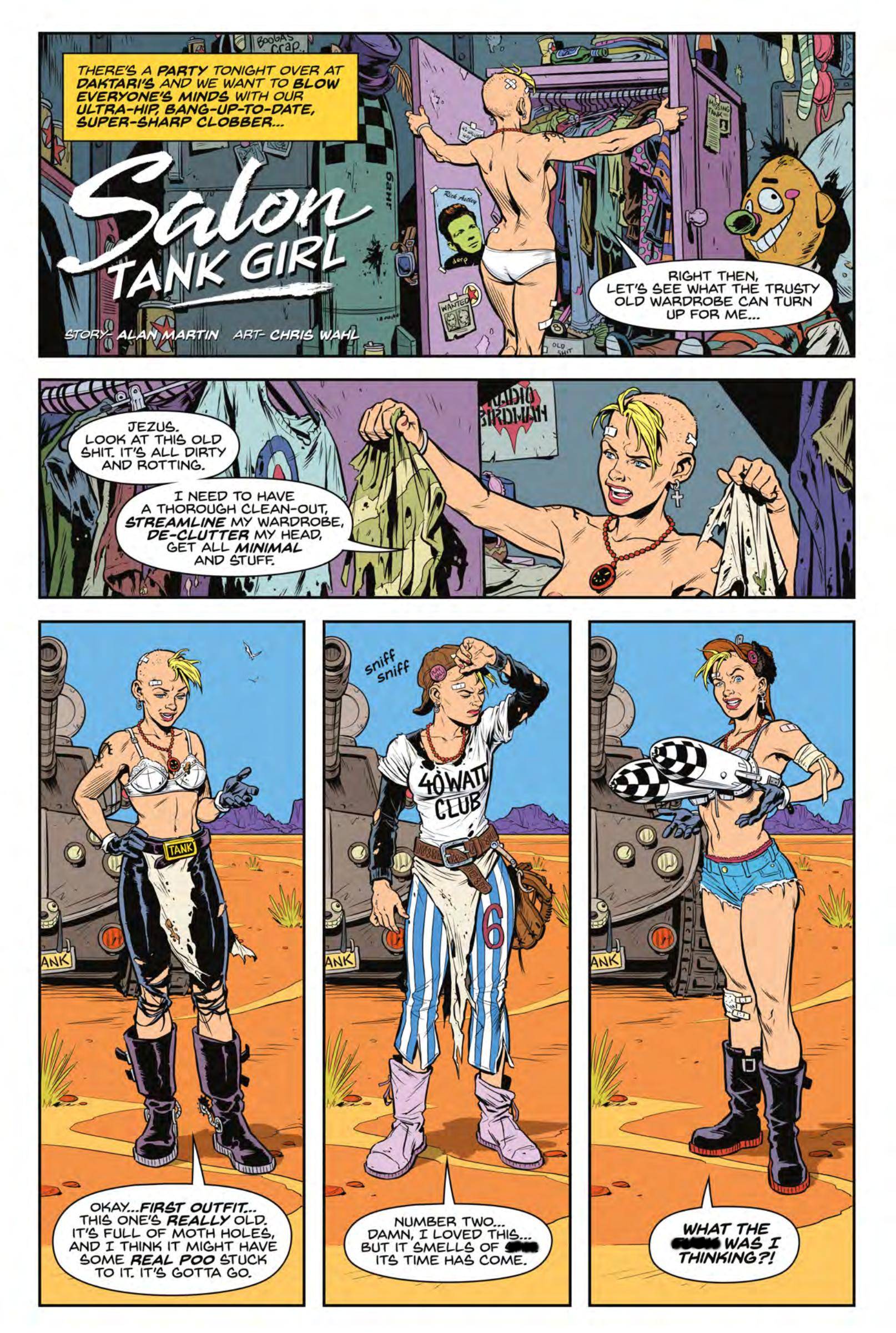 Tank Girl All-Stars review