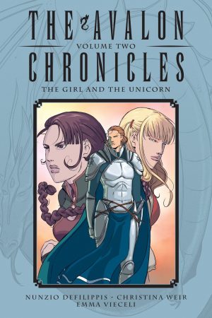 The Avalon Chronicles Volume Two: The Girl and the Unicorn cover