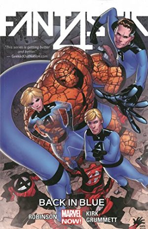 Fantastic 4: Back in Blue cover