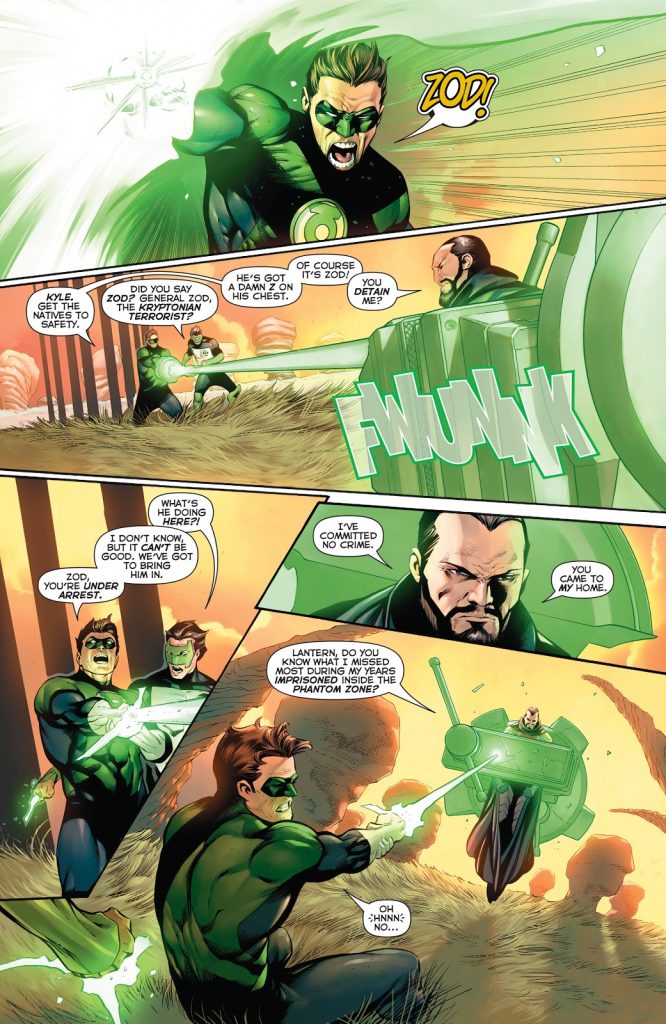 Hal Jordan and the Green Lantern Corps V6 Zod's Law review