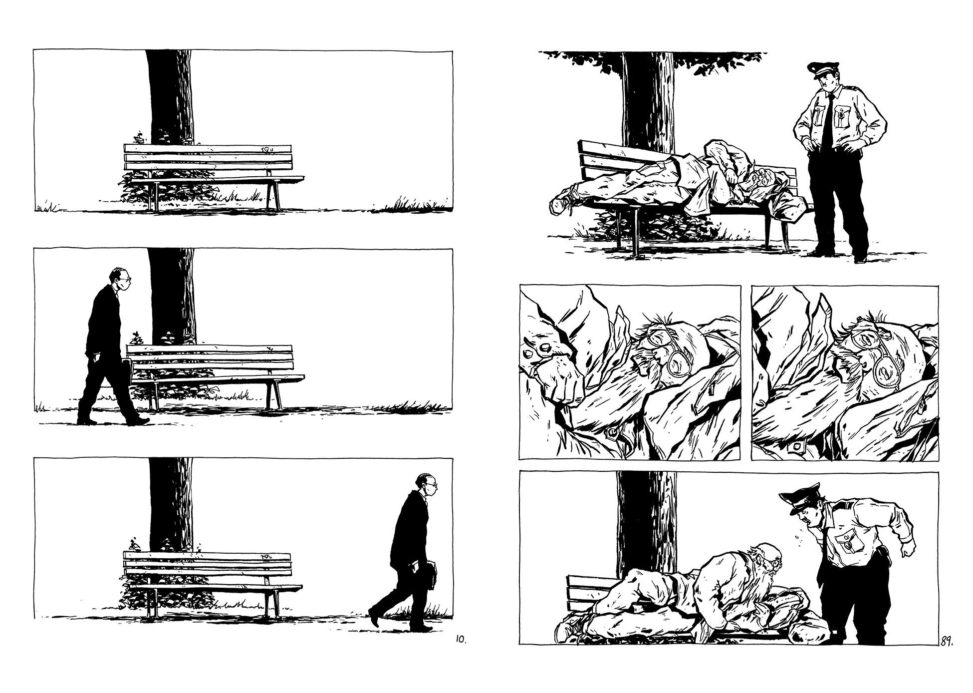 The Park Bench graphic novel review