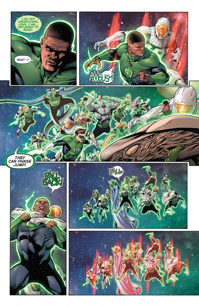 Hal Jordan and the Green Lantern Corps V7 Darkstars Rising review
