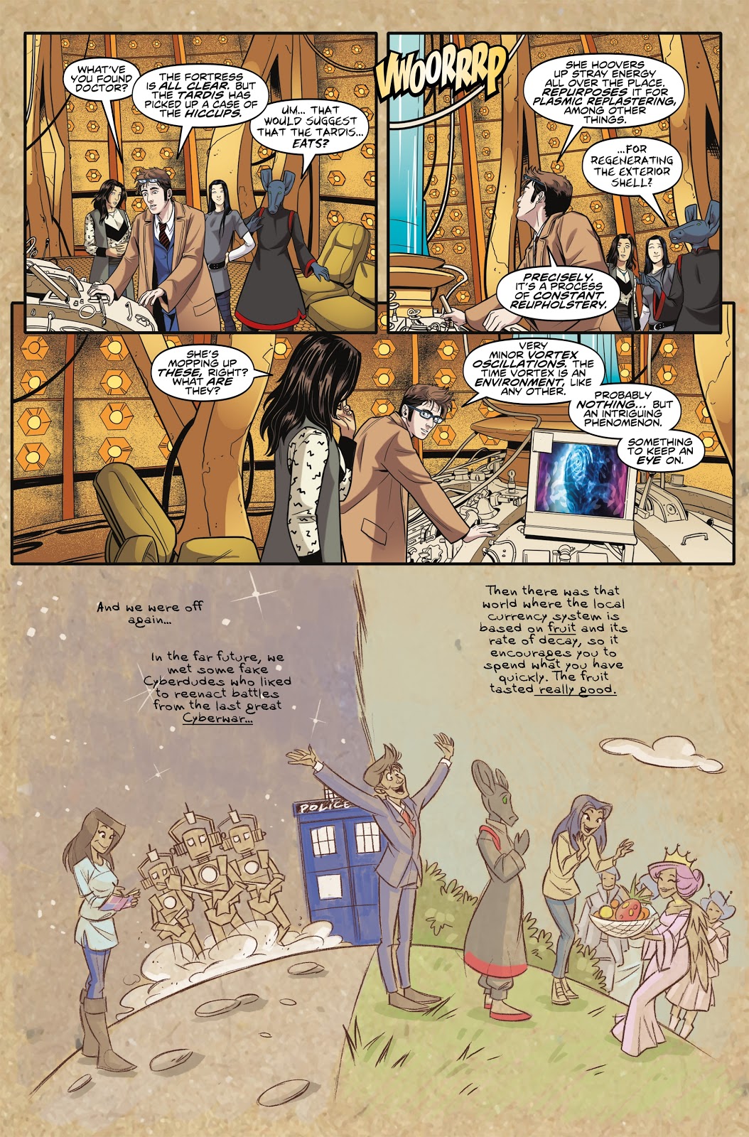 Doctor Who The Tenth Doctor Vol 9 Vortex Butterflies review