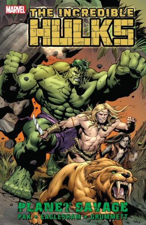 The Incredible Hulks: Planet Savage cover