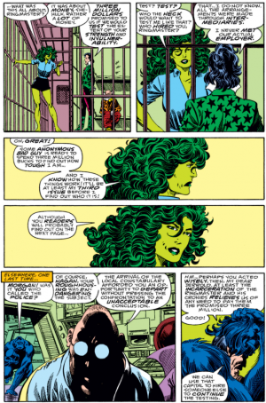 Sensational She-Hulk by John Byrne Omnibus review sample image