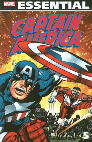 Essential Captain America Vol. 5 cover